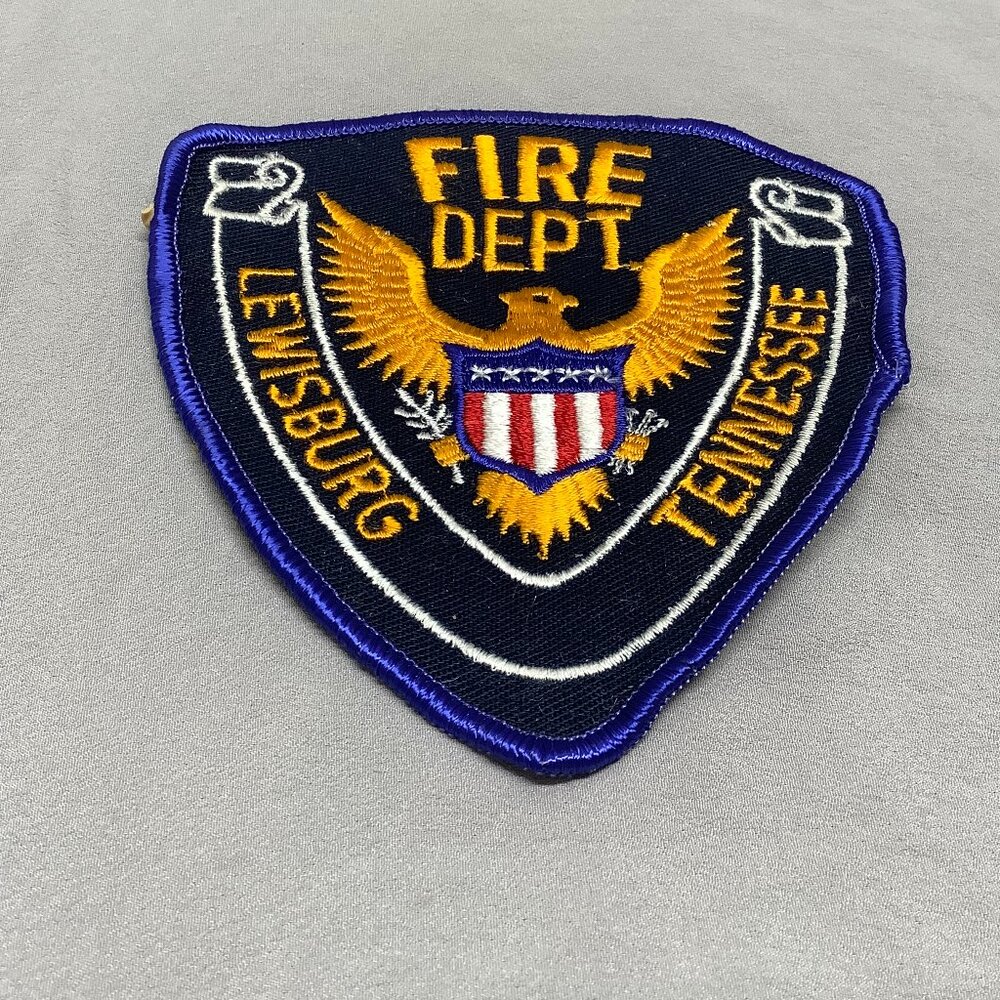 Lewisburg Tennessee Fire Department Patch - New Old Stock !
